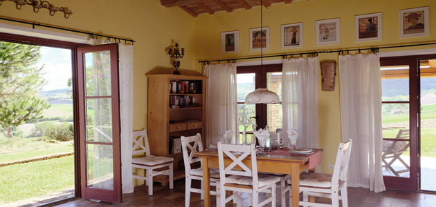 Esstisch - Ferienhaus Capanna